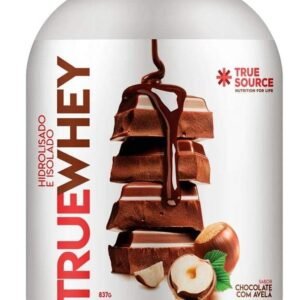 True Source True Whey (837G) – Hidrolisado E Isolado – Sabor Chocolate C/ Avelã