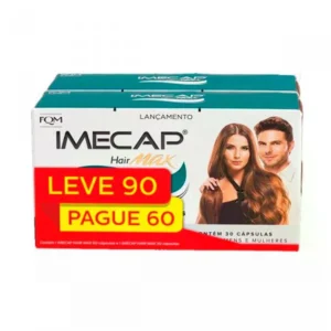 Kit Imecap Hair Max Cabelos E Unhas 90 Cápsulas