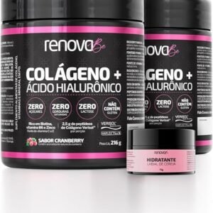 Kit 2 Colágenos Renova Be Verisol Com Ácido Hialurônico (2 Cranberry)